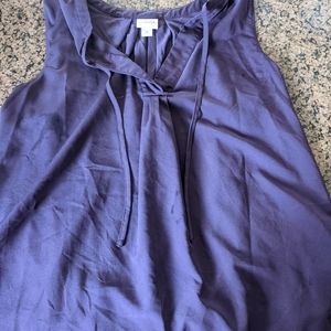 Tie front tank top